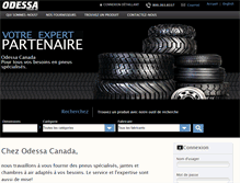 Tablet Screenshot of odessacanada.com